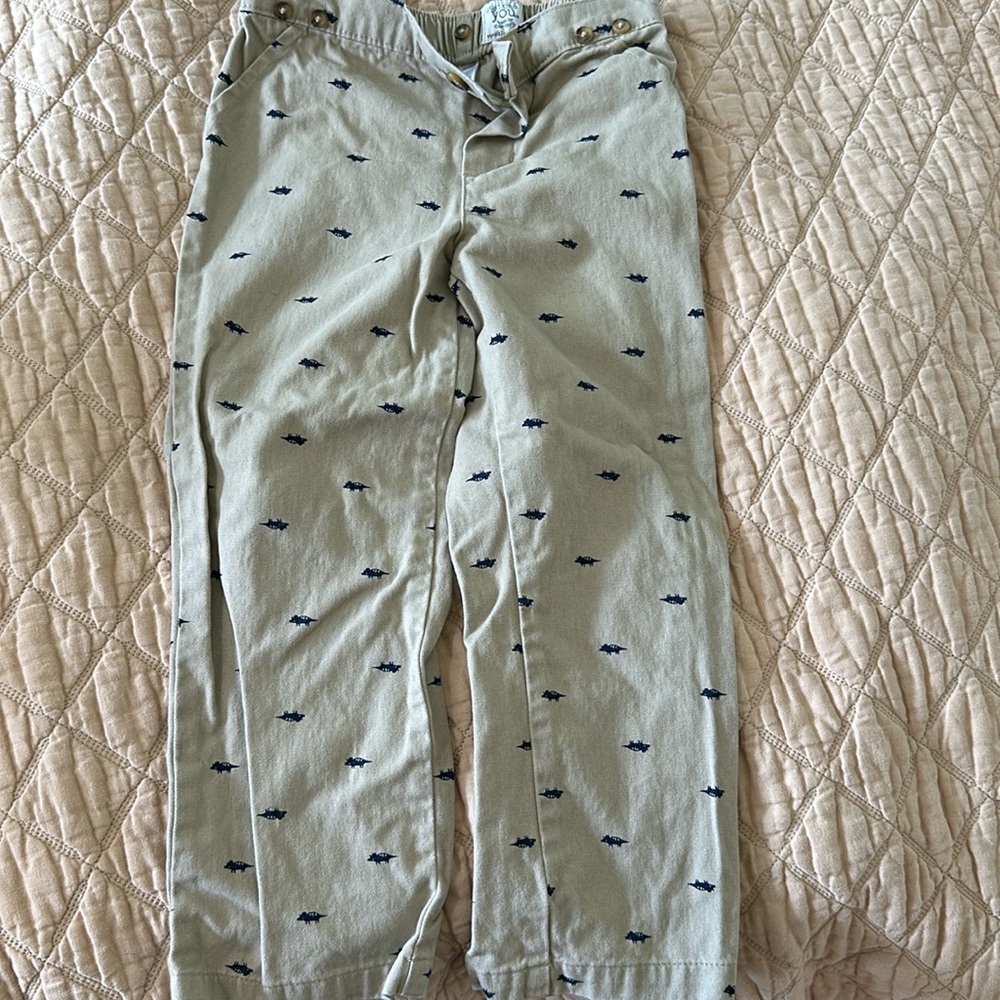Carter’s Special Occasion stegosaurus khakis